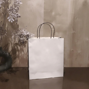 Eco Friendly Imported Bleach White <b>Paper</b> Bags Wholesale Custom Printed <b>Paper</b> Shopping Bags for Retail Packaging - Product Image 1