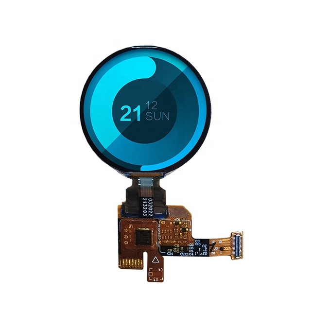 Yousee AMOLED 1.19 1.2inch 390x 390 Round Oled Display with MIPI /SPI /QSPI Interface On-cell Capacitive Touch for Smart Watch