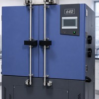 Cámara de Prueba Climática Vertical de Doble Puerta con Temperatura y Humedad Constantes, Equipo de Laboratorio de Estabilidad Climática, Proveedor de Fábrica