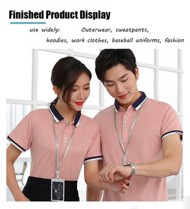 100% Polyester Interlock Pique Tissu pour <span class=keywords><strong>affaires</strong></span> Casual Polos Tricoté pour extérieur Pour Hommes Business Casual Polo Tissu - Product Image 6