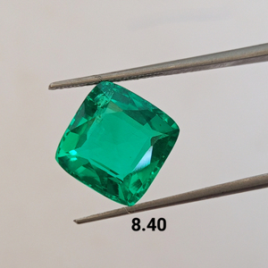 Esmeraldas Colombianas Cultivadas en Laboratorio, Corte Cojín, Color Verde, Gemas Sueltas de Calidad Premium para Joyería, Venta al Por Mayor - Product Image 4