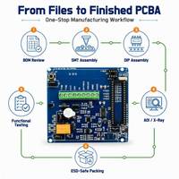 Lini Perakitan PCB PCBA Multilayer Produsen Shenzhen Perakitan Chip PCB Perakitan Papan Sirkuit PcbA