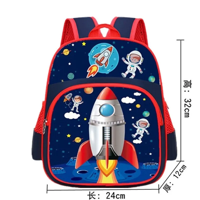 Wholesale Children Cute Cartoon Custom Student School Bag Satchel Kindergarten Usage High Quality Children 3D Kids Backpack