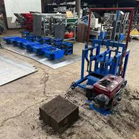 Machine de fabrication de blocs creux en cendres volantes, production automatique de briques, capacité de 10 000 pièces par jour