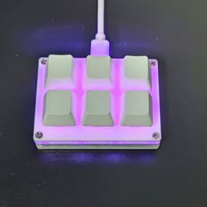 X516 Wired Mini 6-<b>key</b> <b>Keyboard</b> Mechanical Gaming <b>Keyboard</b> 6 <b>Key</b> Rgb Programming <b>Keyboard</b> for Windows Mac Ios Android - Product Image 3