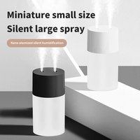 Petit humidificateur de bureau personnel 270ML, mini humidificateur portable USB à brume froide, cadeau de vacances, humidificateur pour la maison, le bureau et la voiture