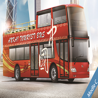 Bus urbain ANKAI de 11,5 mètres, 73 places, bus à deux étages pour excursions touristiques, prix d'usine à vendre