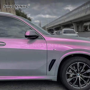 Prix usine Échantillons gratuits Livraison à <span class=keywords><strong>court</strong></span> terme Peaux de carrosserie de voiture brossées mystiques Film d'emballage en vinyle - Product Image 3