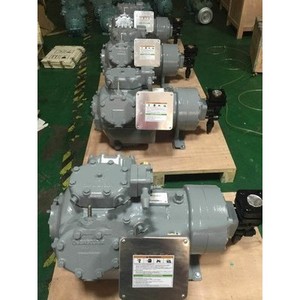 Compresseur à vis semi-hermétique Carrier 6,5 CV à cylindrée fixe pour entrepôt frigorifique - Product Image 1