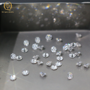 Diamant en vrac 0,8-3 mm, petit diamant rond cultivé en laboratoire, clarté VVS-VS, couleur DEF, composants de bijoux, 1 sac/ct - Product Image 1