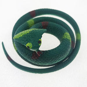 2023 nuova stella realistica simulazione di finto serpente reale giocattolo di gomma spaventoso scherzo del partito scherzo di Halloween - Product Image 4