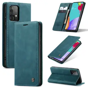 Retro Wallet Leather Case Voor Iphone 13 Accessoires Voor Samsung M52 M62 M42 M31 M51 Smart Telefoon Mobiele Voor Samsung m53 M23 Case