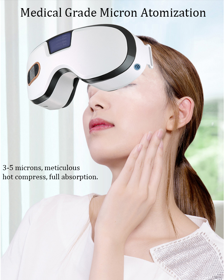 Cawolo new technology portable hydrogen eye massager with heat compression