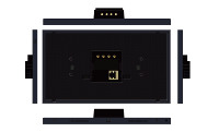 Panneau de commande intelligent pour la maison, personnalisable OEM/ODM, 10 pouces, avec écran TFT et système d'exploitation Android, prend en charge Wi-Fi/BLE/Zigbee pour l'automatisation domestique