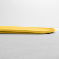 Gerecycled Geel Plastic Duurzaam Ondoorzichtig Voedsel 35X22,5 Cm Snijplank Duurzaam Multifunctioneel