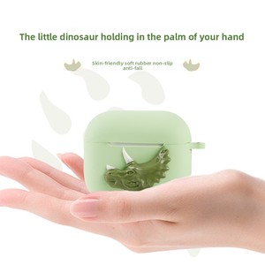 Étui de protection pour Pro, design de <span class=keywords><strong>dinosaure</strong></span> de dessin animé tendance et créatif de 3e génération, en silicone écologique anti-chute - Product Image 4