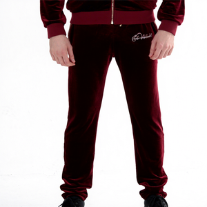 Elegantes Trajes Deportivos <span class=keywords><strong>de</strong></span> <span class=keywords><strong>Terciopelo</strong></span> Personalizados para <span class=keywords><strong>Hombre</strong></span>, Ropa al por Mayor, Trajes Deportivos <span class=keywords><strong>de</strong></span> <span class=keywords><strong>Terciopelo</strong></span> Rojo Borgoña con Cremallera Personalizados para <span class=keywords><strong>Hombre</strong></span> - Product Image 5