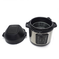 Friteuse sans huile grande capacité OEM 2025 – Nouveau design 206 – Sans huile – 6 litres – Prête à expédier – Pour petites restaurants – Grande friteuse à air chaud