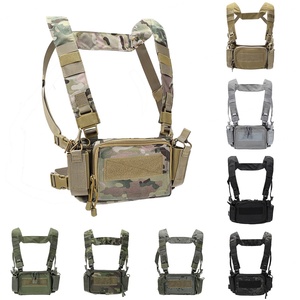 เสื้อกั๊กยุทธวิธี Sinairsoft สำหรับกิจกรรมกลางแจ้งและล่าสัตว์ พร้อมช่องใส่แม็กกาซีนขนาด 5.56/7.62/9 มม. ผลิตจากไนลอนและโพลีเอสเตอร์ที่ทนทาน - Product Image 6