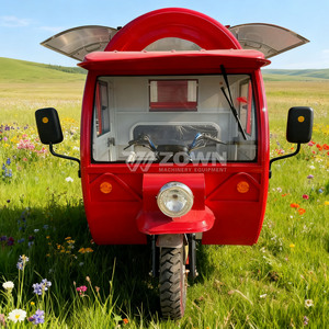 Remorque alimentaire mobile en acier inoxydable sur mesure, équipée d'un système d'eau, pour la vente de snacks en festival, foire ou sur la route - Product Image 5