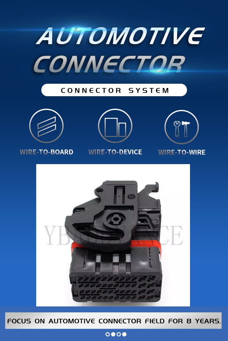Molex 64320 Series Equivalent 48 Pin ECU Connector, Female Nylon