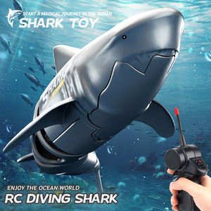 Modèle de requin de simulation électronique éducatif jouet pour garçons filles eau jouant en plastique télécommande pour piscine électrique - Product Image 1