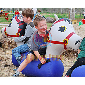 Jeux de construction d'équipe de travail de groupe de poney sautant gonflable Offre Spéciale enfants/adultes divertissement en plein air pour jouets amusants pour le divertissement - Product Image 6