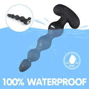 Silikon Fernbedienung Anal Plug Vibrierende Sexspielzeug Hinterhof Anal Perlen Vibromasseur Vibrator Adult Fun Butt Anal Sexspielzeug - Product Image 3