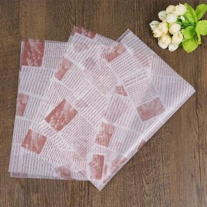 Papier ciré antiadhésif pour sandwichs et hamburgers, motif imprimé personnalisé disponible - Product Image 1
