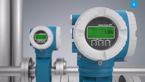 Débitmètre Coriolis Endress+Hauser Proline Promass E 300 personnalisable, conception monotube avec support OEM - Product Image 4