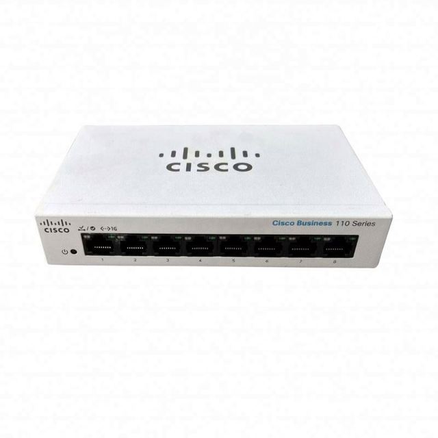 CBS110-8T-D-CN Original Packaging Easy Setup Cisco 8-Port Unmanaged Gigabit Ethernet Switch CBS110-8T-D-CN