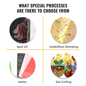 Hot Selling Moisture for 3 Side Seal Aluminium <b>Bags</b> Smell Proof Food Snack Nuts Beef Meat Candy Package - Product Image 5