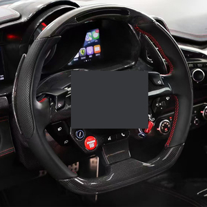 Fit for <strong>Ferrari</strong> 458 Upgraded New Model with Remote LED GTC4 Carbon Fiber Steering Wheel 458 488 FF F12 California T <strong>F8</strong> 812 GTC4 - Product Image 4