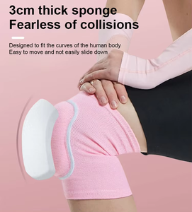 Supporto per Ginocchio con Spugna Spessa, Protezione per Voleibol, Pattinaggio, Yoga e Danza - Product Image 3