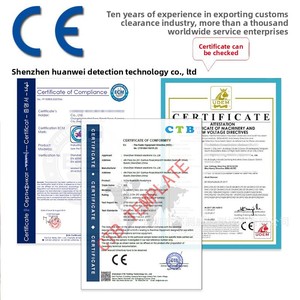 Ứng dụng chứng nhận giải phóng mặt bằng tùy chỉnh huanmei EU CE cho tổ chức thông quan - Product Image 2