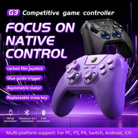 Manette de jeu sans fil Gamegaga G3 pour téléphone, contrôleur de jeu BT5.4 avec charge Type-C pour PC, PS3, PS4, Switch, Android, iOS
