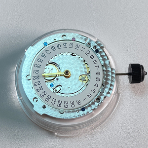 Reserva de energía de 72 horas, movimiento 3235 con indicador de fecha, función de ajuste rápido, versión blanca, resorte de hilo azul de la marca, movimiento integrado. - Product Image 1