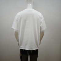 T-shirts unisexes à col rond de haute qualité, streetwear de luxe, impression graphique personnalisée, coupe courte et ample, coupe ample pour homme, 100% coton