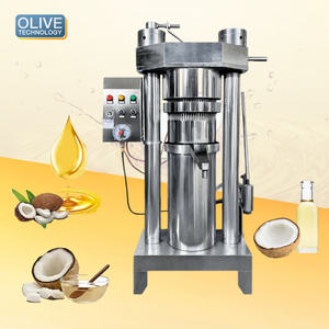 Presse à huile de noix de coco automatique portable, nouvelle, haute productivité, installation de production d'huile de noix de coco, acier inoxydable - Product Image 1