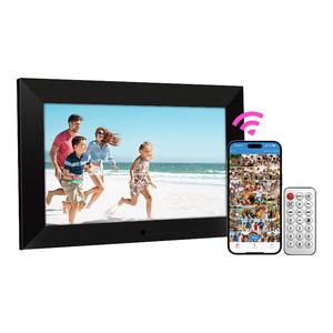 Marco de Fotos Digital R&E de 7 Pulgadas con Aplicación en la Nube, Compartir Instantáneo, Pantalla LCD, Marco Inteligente, Compatible con Reproducción de Video MP4 - Product Image 1