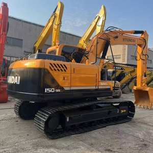 Excavadora Hidráulica de Orugas Hyundai de 15 Toneladas, Precio Económico, Alta Calidad, con Bomba de Motor y Engranajes, Alta Eficiencia Operativa, Fabricada en Corea - Product Image 2