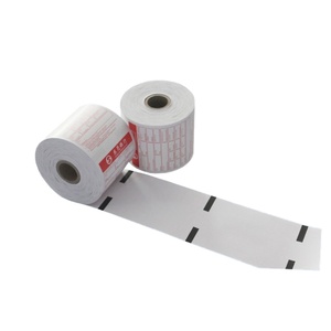 Rollo de Papel Térmico para Recibos de Alta Calidad, Personalizable, de 57x50 mm, para Cajeros Automáticos, Bancos, Impresoras Térmicas, Puntos de Venta - Product Image 2