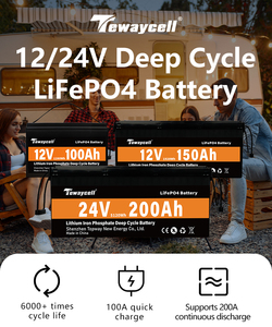 バッテリーパック12V 24V 36V 48V Lifepo4 50ah 100ah 150ah 200ah 300ah lfp4 - Product Image 2