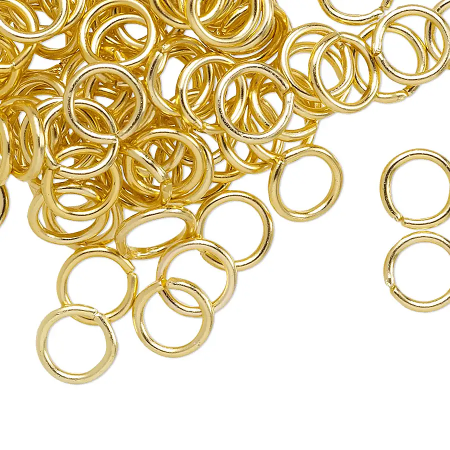 Custom Kleur Aluminium Open Jump Ring Sieraden Sleutelhanger Voor Sieraden Maken Accessoires