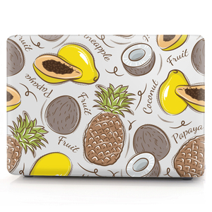 Para <span class=keywords><strong>el</strong></span> Macbook Air caso Eco amigable de dibujos animados fruta polvo cubierta dura Shell para Macbook Pro 13 air Pro Touch <span class=keywords><strong>bar</strong></span> - Product Image 1