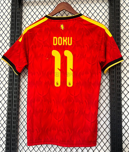 Darlly Shop 2026 para EE. UU., México y Bélgica, Camiseta <span class=keywords><strong>de</strong></span> Competición <span class=keywords><strong>de</strong></span> Manga Corta para Hombre, <span class=keywords><strong>De</strong></span> <span class=keywords><strong>Bruyne</strong></span> Lukaku, Fuente Original <span class=keywords><strong>de</strong></span> Fútbol - Product Image 6