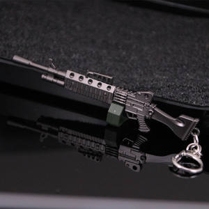 제다이 서바이벌 시리즈 아연 합금 키 체인 AWP AK47 건 스타일 금속 키 체인 - Product Image 4