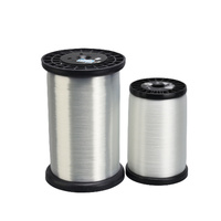 Fil monofilament en polyester Pet Anti-feu, fil monofilament sans feu, fil noir en polyester PET, manchon tressé PET