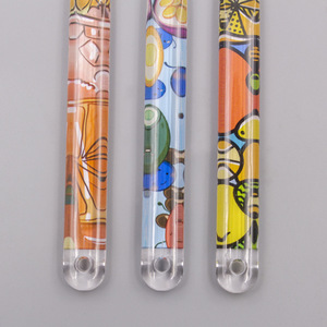 Cepillo de Dientes Personalizado con Mango Transparente de PETG y Cerdas Suaves de Nailon para Uso Doméstico en Adultos - Product Image 4