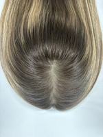 Cheveux vierges d'apparence naturelle, transparents pour base en soie, respirants, de haute qualité, avec ligne de cheveux naturelle invisible pour femmes